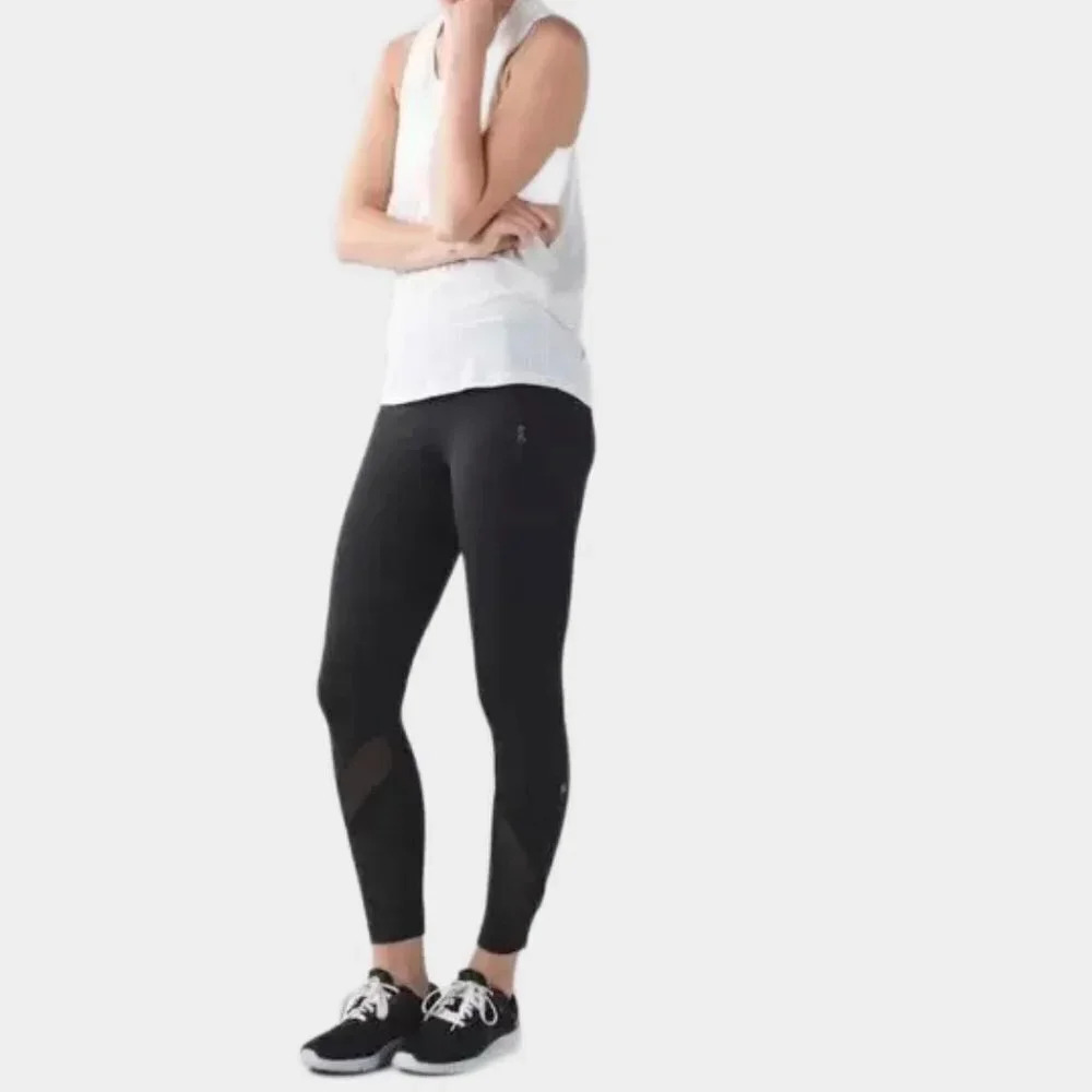 Lululemon Inspire Tight With Front Pockets And Mesh Leggings